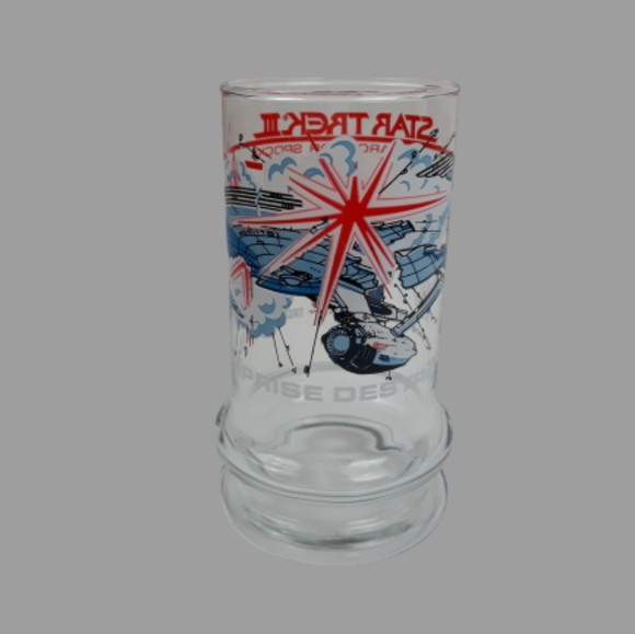 VTG Star Trek 111 1984 Enterprise tumbler glass - Picture 2 of 8